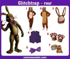 Dress Like Glitchtrap From FNAF, Glitchtrap Costume Guide For Cosplay ...