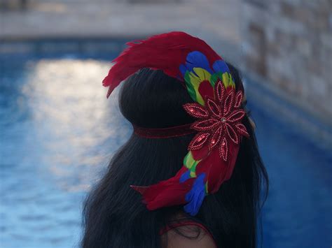 Parrot Headpiece Parrot Costume Tropical Headpiece Costumes - Etsy