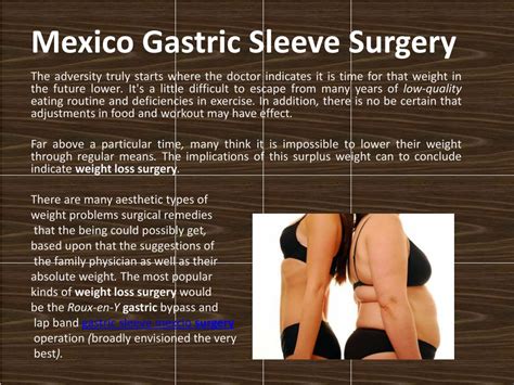 PPT - Gastric Sleeve Tijuana Mexico - Surgery in Mexico PowerPoint ...