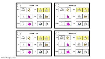 LAMP Words for Life Vocabulary Cards (Third 30 Core Words) | TPT