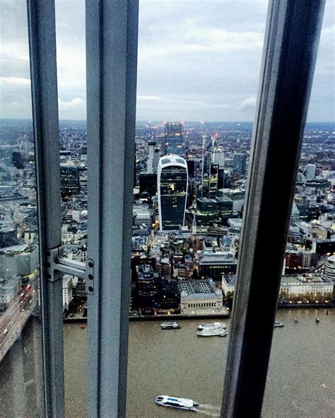 Walkie Talkie building seen from The Shard. #architecture #London # ...