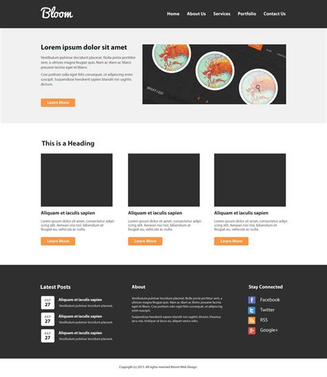 Create a Clean Website Layout PSD to HTML/CSS [Tutorial]