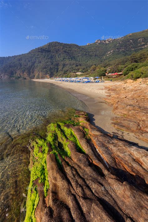 Paradise beach, Thassos island, Greece Stock Photo by porojnicu | PhotoDune