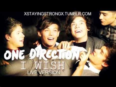 One Direction-I Wish Live (FanMade) Full - YouTube