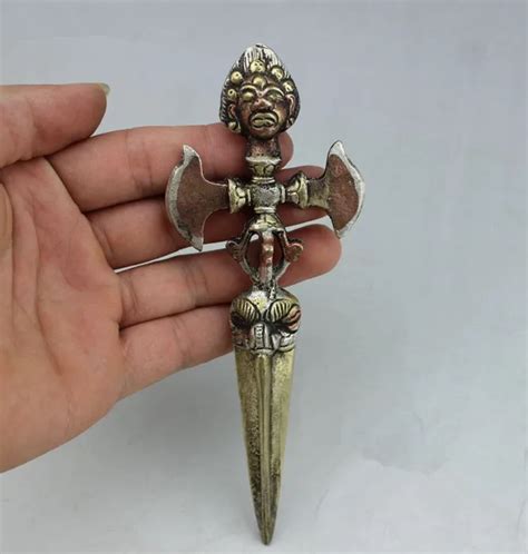 TNUKK CHina old religious objects Buddha magic weapon Vajra Dorje ...