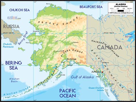 Bản đồ tiểu bang Alaska - thông tin sơ lược và đặc thù nổi bật - Địa Ốc ...
