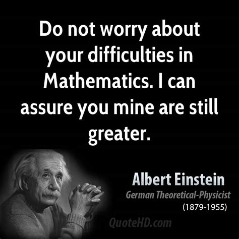 Albert Einstein Math Quotes. QuotesGram