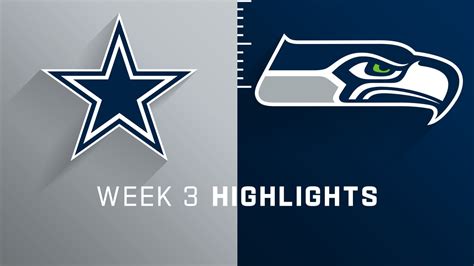 Dallas Cowboys vs. Seattle Seahawks highlights | Week 3