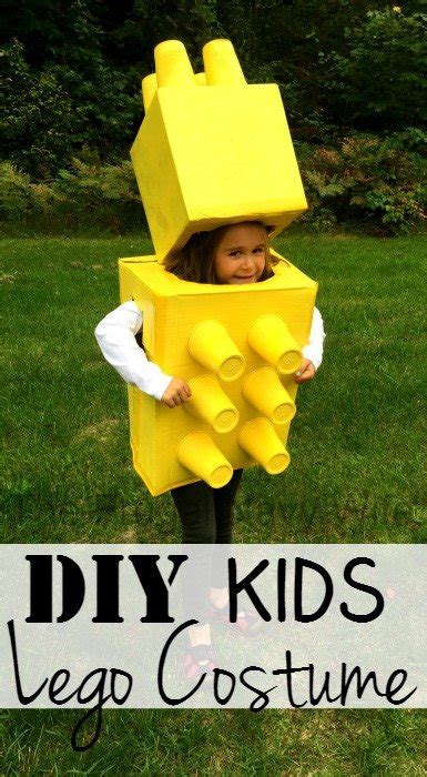 DIY Kids Lego Costume