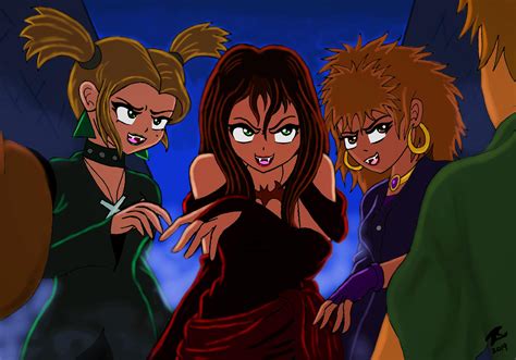 Hex Girls - Scooby Doo: Witch's Ghost by RadianceBreaker on DeviantArt