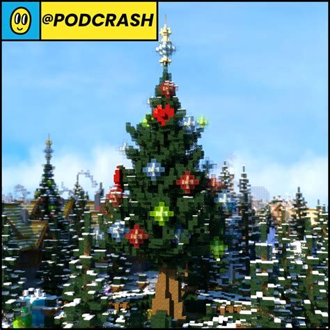 Minecraft Christmas Tree | Minecraft designs, Minecraft christmas tree ...