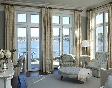 French Door Curtains That Are Functional and Gorgeous