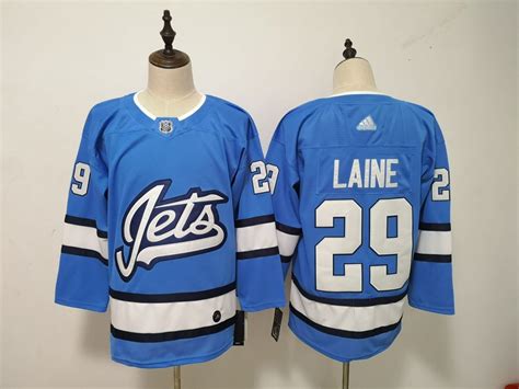 Men's/Youth Winnipeg Jets #29 Patrik Laine Alternate Authentic Jersey Blue