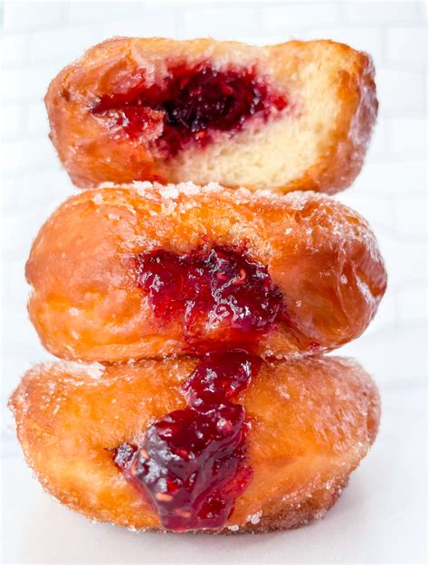 Raspberry Filled Donuts RecipeRaspberry Filled Donuts - Jamdown Foodie