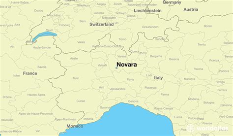 Where is Novara, Italy? / Novara, Piedmont Map - WorldAtlas.com