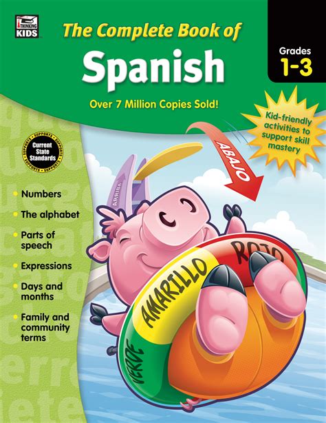 Read The Complete Book of Spanish, Grades 1 - 3 Online by Thinking Kids and Carson-Dellosa ...