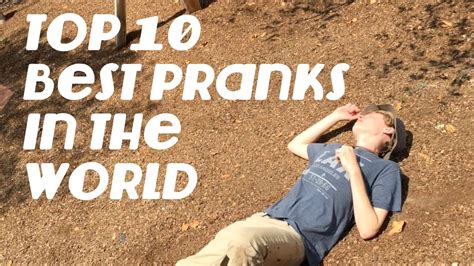 Top Ten Best Pranks In The World (Parody) - YouTube