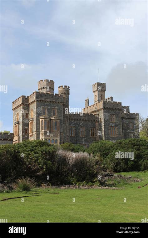 Exterior of Lews Castle Stornoway Isle of Lewis Scotland May 2014 Stock ...