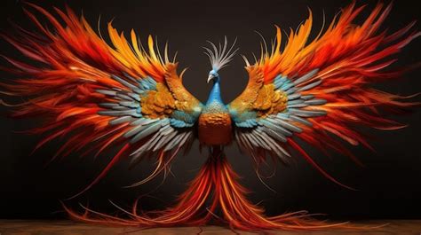 Premium Photo | Mythology phoenix bird