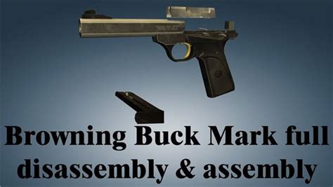 Browning Buckmark Pistol Parts Diagram