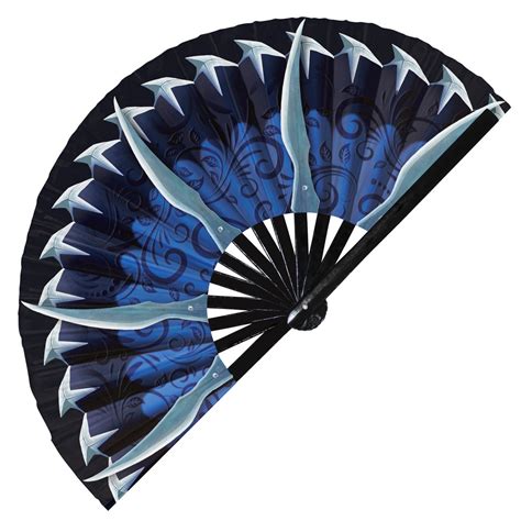 Kitana Hand fan Folding fan UV Glow hand fans Mortal Combat | Etsy