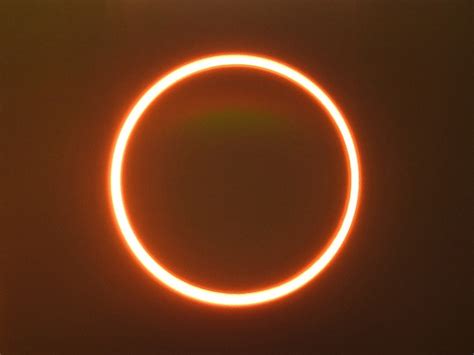 Annular Solar Eclipse Diagram