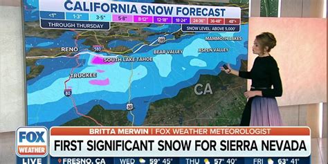 Sierra Nevada getting first significant snow of the season | Latest ...