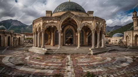 Premium AI Image | The old mosque of jerusalem