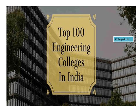 Top 100 Engineering Colleges in India | Based On Placement 2020 Batch