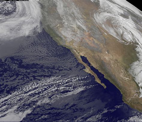 GOES US West Coast View March 9, 2010 | This satellite image… | Flickr