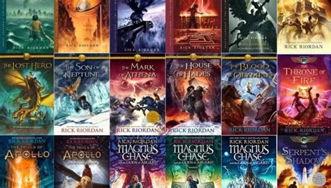 THE RIORDAN-VERSE READING ORDER | FROM PERCY JACKSON TO THE TRIALS OF APOLLO + COMPANION NOVELS ...