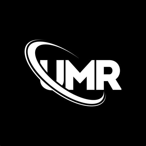 UMR logo. UMR letter. UMR letter logo design. Initials UMR logo linked with circle and uppercase ...