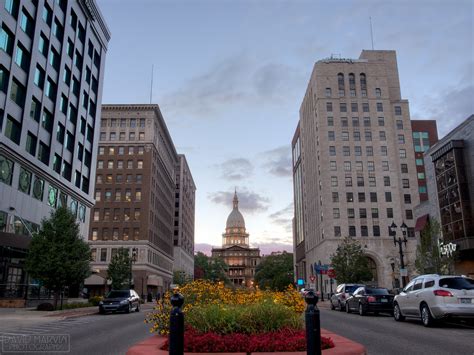 David Marvin Photography - Lansing, Michigan: Downtown Lansing In Bloom