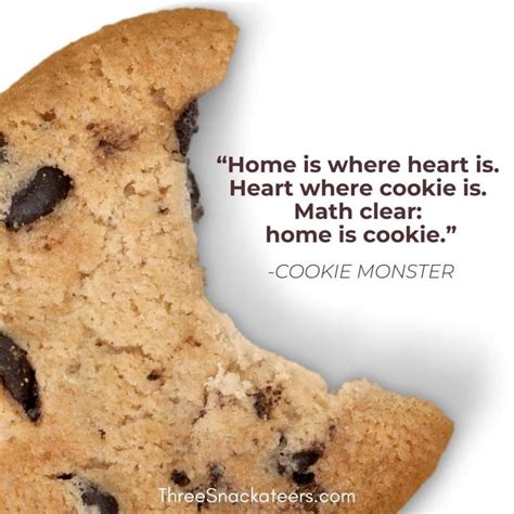 75 Cookie Monster Quotes & Captions - The Three Snackateers