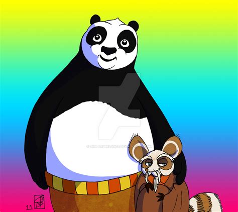 Po and Shifu by SniperGirl0907 on DeviantArt