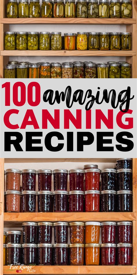 100 home canning recipes and resources – Artofit