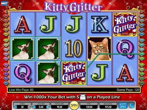 Big Win at Kitty Glitter Slot Machine: Free Casino Game Online