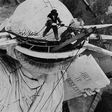 Statue of Liberty Under construction in 2019 | Statue of liberty, Historical photos, Famous ...