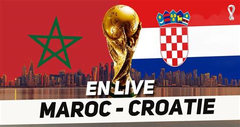 🚨 Maroc – Croatie en direct : revivez le match nul des Lions de l'Atlas face aux vice-champions ...