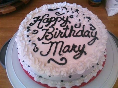 Birthday Cake Mary