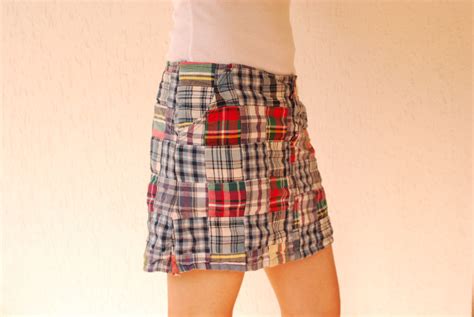 Skirt Week: Madras Straight Mini Skirt - crafterhours