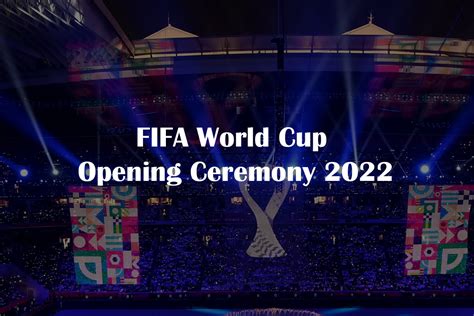 FIFA WC Opening Ceremony: Check which 10 artists are performing tonight ...