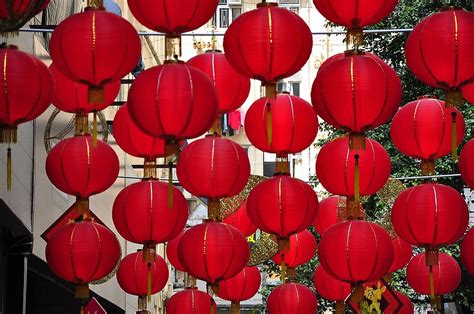 Free download | HD wallpaper: red hanging decor lot, Hong Kong, Lantern, Day, chinese Culture ...