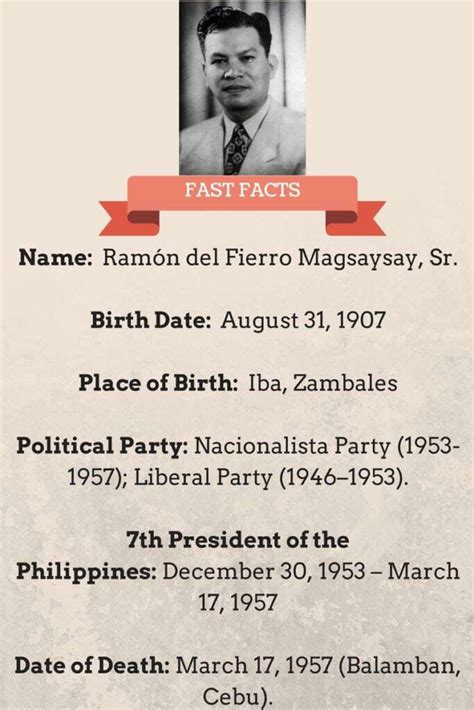 Ramon Magsaysay: 6 Reasons Why He's The Best President Ever - FilipiKnow