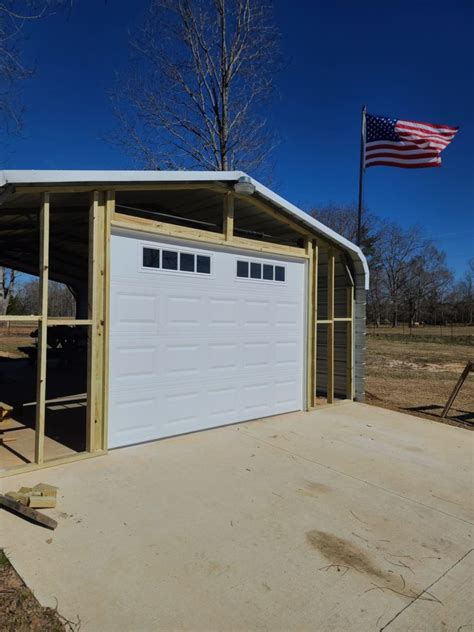 How to Turn A Carport Into An Enclosed Garage - Carport Enclosures