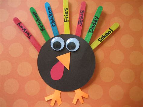 One More Adorable Turkey Craft - Happy Home Fairy