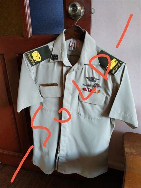 SAF Army Military Uniforms - No. 3, 4, 5T, Everything Else on Carousell