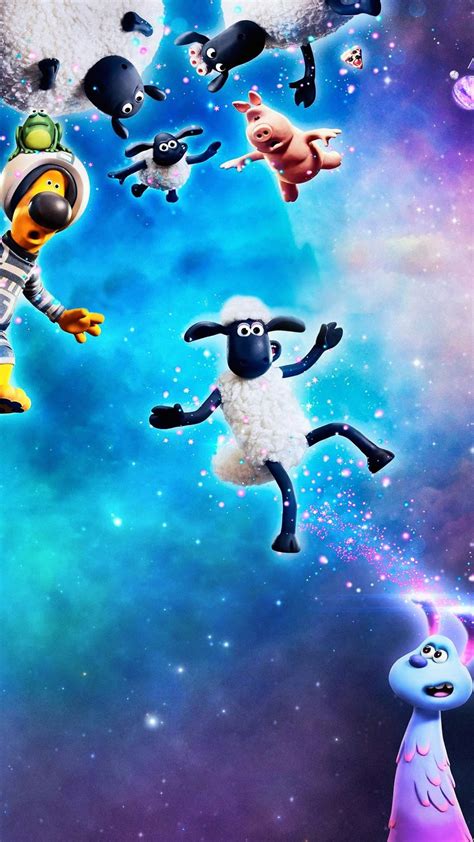 A Shaun The Sheep Movie: Farmageddon 2019 4K Ultra HD Mobile Phone Wallpaper