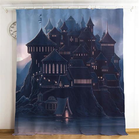 Harry Potter #7 Blackout Curtains For Window Treatment Set For Living Room Bedroom - GetLoveMall ...