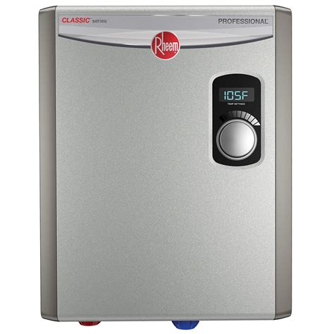 Buy Rheem 18kW 240V Tankless Electric Water Heater, Gray Online at ...